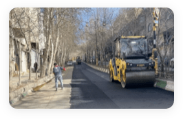 اجرای عملیات روکش آسفالت بلوار شهرداری دماوند